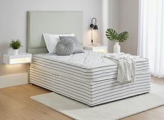 Farnham Orthopaedic Guest Hotel Contract Coil Sprung Divan Bed Set