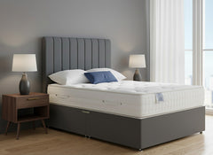 Luxury Hotel Contract 1000 Pocket Sprung Intelligent Fibre Divan Bed Set