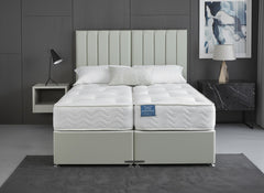 Supreme Guest Hotel Zip and Link Contract 1000 Pocket Sprung Divan Bed Set