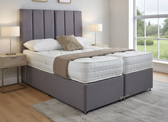 Essentials Guest Hotel Zip and Link Contract 1000 Pocket Sprung Divan Bed Set