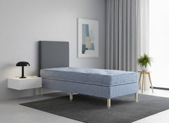 Warren Student Contract Tufted Coil Sprung Divan Bed Set on Legs