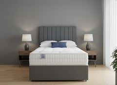 Luxury Hotel Contract 1000 Pocket Sprung Intelligent Fibre Divan Bed Set