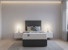 Luxury Hotel Contract 5000 Pocket Sprung Intelligent Wool Divan Bed Set