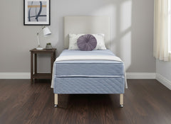 Thornley Orthopaedic Care Contract PVC Water Resistant Coil Sprung Divan Bed Set on Legs