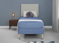 Derwent Care Contract Water Resistant Coil Sprung Divan Bed Set on Legs