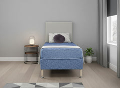 Derwent Orthopaedic Care Contract Water Resistant Coil Sprung Divan Bed Set on Legs