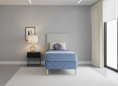 Derwent Pocket Care Contract Water Resistant 1000 Pocket Sprung Divan Bed Set on Legs