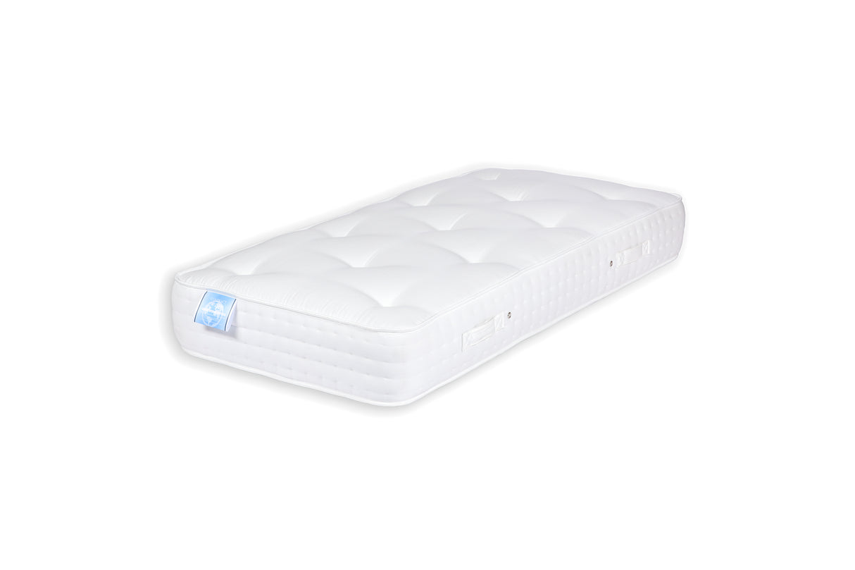 Luxury Hotel Zip and Link Contract 1000 Pocket Sprung Intelligent Fibre Divan Bed Set