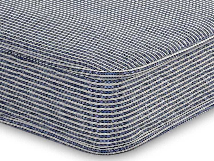 Horden Student Contract Coil Sprung Flat Panel Divan Bed Set on Legs