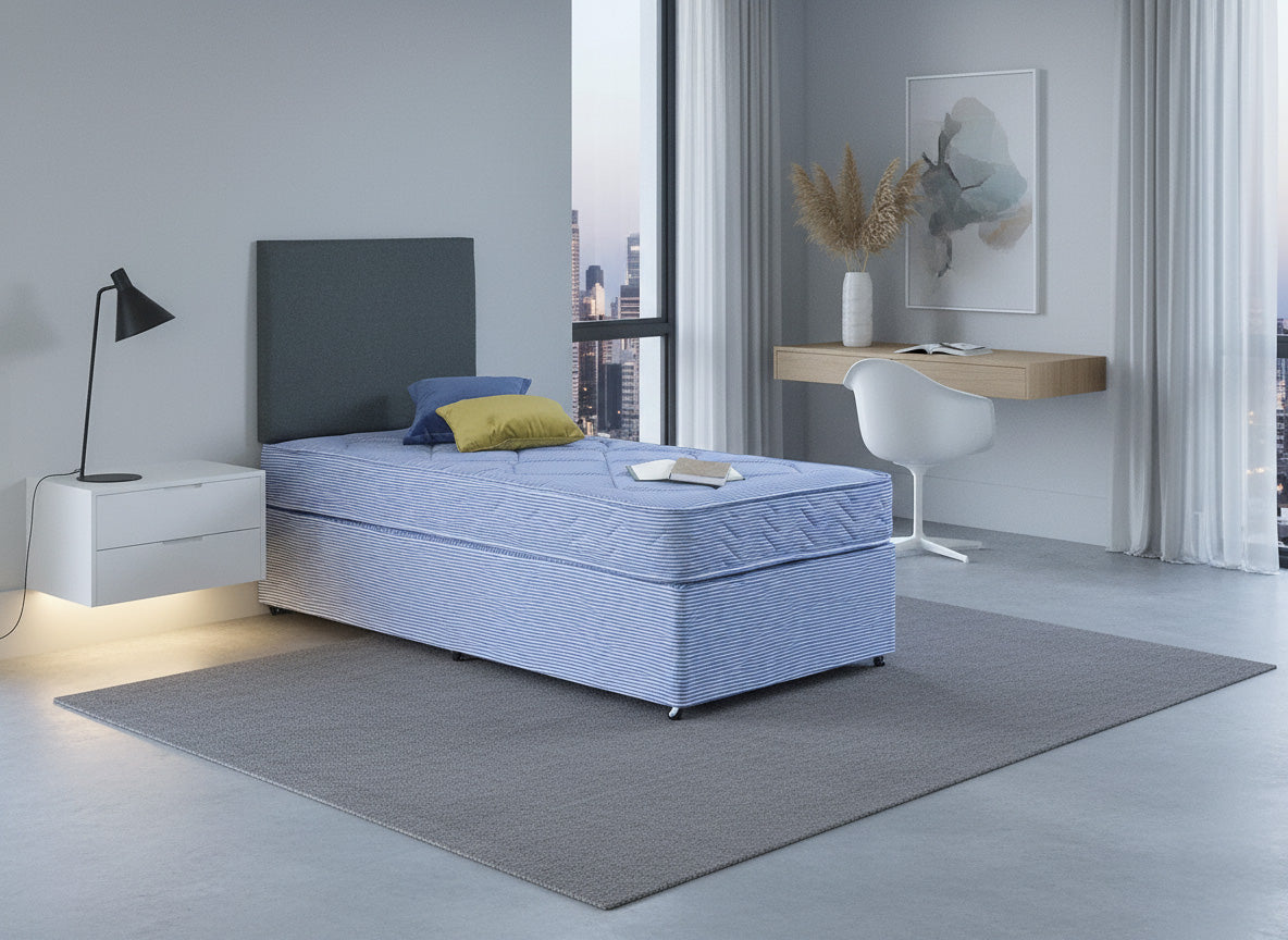 Beamish Student Contract Coil Sprung Quilted Mattress