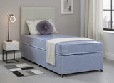 Thornley Care Contract PVC Water Resistant Coil Sprung Divan Bed Set