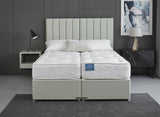 Supreme Guest Hotel Zip and Link Contract 1000 Pocket Sprung Divan Bed Set