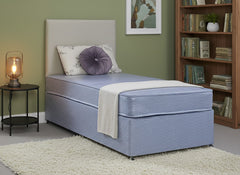 Thornley Orthopaedic Care Contract PVC Water Resistant Coil Sprung Divan Bed Set