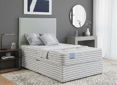 Classic Orthopaedic Guest Hotel Contract Coil Sprung Divan Bed Set