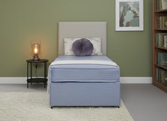 Thornley Orthopaedic Care Contract PVC Water Resistant Coil Sprung Divan Bed Set