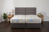Supreme Guest Hotel Zip and Link Contract 2000 Pocket Sprung Divan Bed Set
