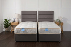 Supreme Guest Hotel Zip and Link Contract 2000 Pocket Sprung Divan Bed Set