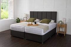 Essentials Guest Hotel Zip and Link Contract 2000 Pocket Sprung Divan Bed Set