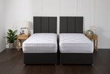 Essentials Guest Hotel Zip and Link Contract 1500 Pocket Sprung Divan Bed Set